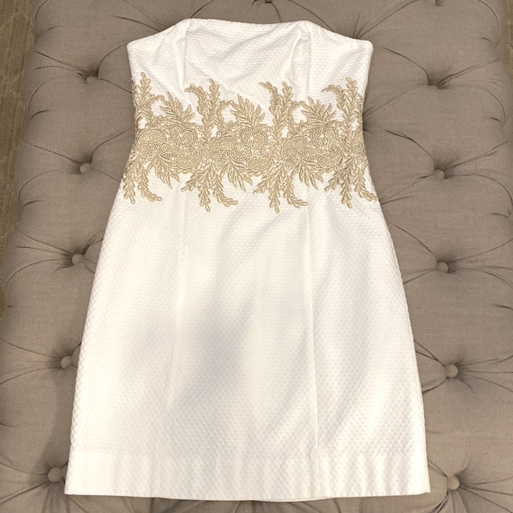 Lily Pulitzer strapless dress